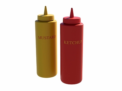 调味品 调味品瓶 挤压瓶 酱料瓶