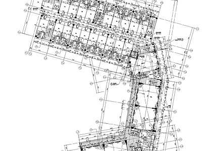 现代学校建筑 中学学校建筑图纸 施工图
