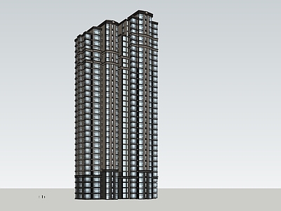 欧式高层住宅 欧式住宅