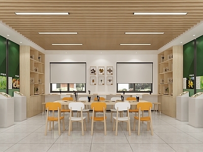 现代新中式手工坊 标本制作工坊 手工工坊