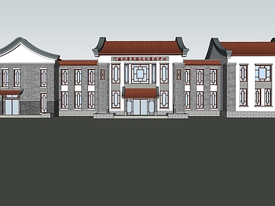 新中式办公楼 办公