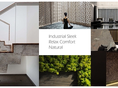 现代会所 设计方案 施工图