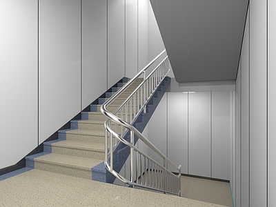 现代楼梯间 楼梯