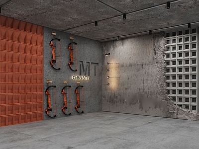 工业简约直播间 直播间 弓箭