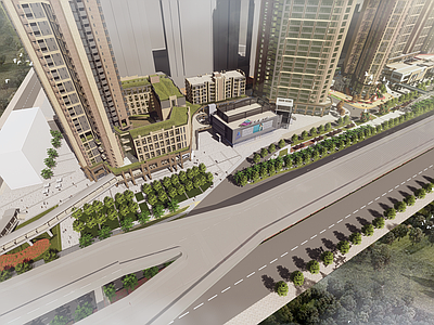 现代商业综合体景观 商业景观 综合体景观 商业绿化