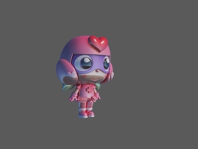 虚拟人物 甜心超人