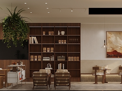 现代中古咖啡厅 咖啡店