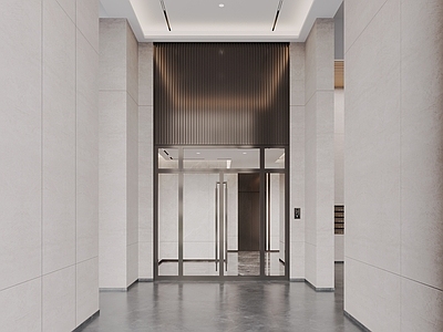 现代轻奢其他公共空间 架空层序厅 门厅