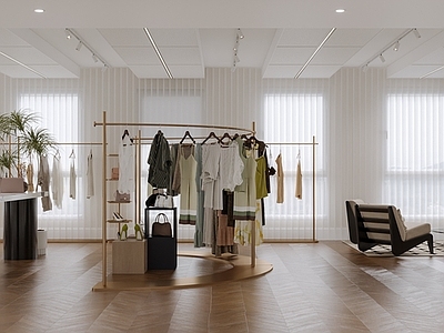 现代服装店 女装店 鞋店