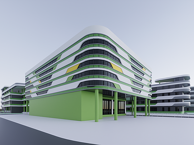现代学校建筑 中学