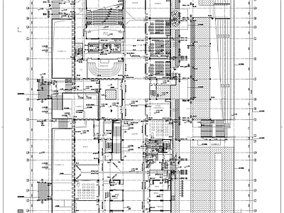 给水系统 图书馆音乐厅给排 施工图