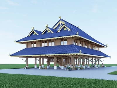 现代其他公共建筑 民族建筑