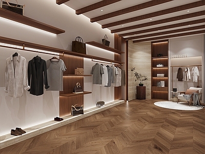 现代原木直播间 现代原木女装直播