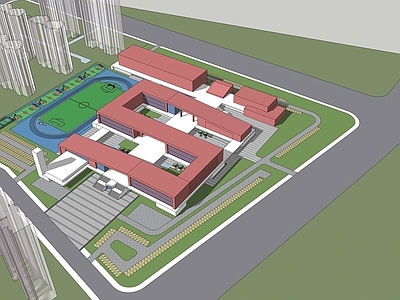 现代学校建筑 现代学校