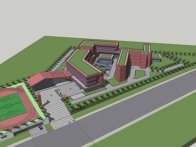 现代学校建筑 现代学校