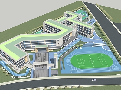 现代学校建筑 现代学校