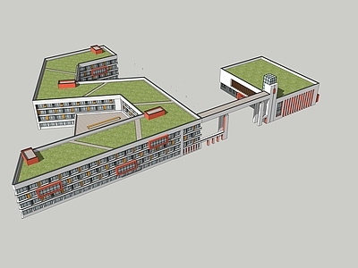 现代学校建筑 现代学校