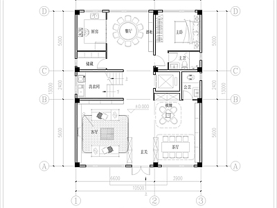 现代别墅建筑 三层独栋别墅平面 自建房平面 占地面积141平 建筑面积406平 带电梯 施工图