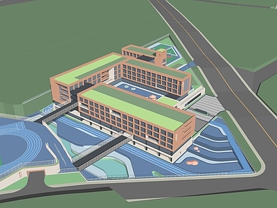 现代学校建筑 现代学校