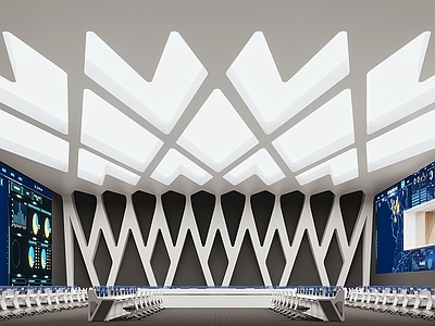 现代工业指挥中心 指挥中心 中控 控制中心