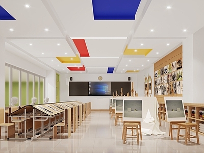 现代教室 美术教室