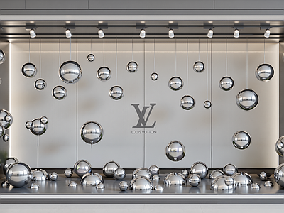 现代橱窗 泡泡橱窗 球体橱窗 艺术橱窗