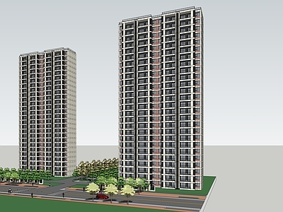 现代高层住宅 现代高层住宅
