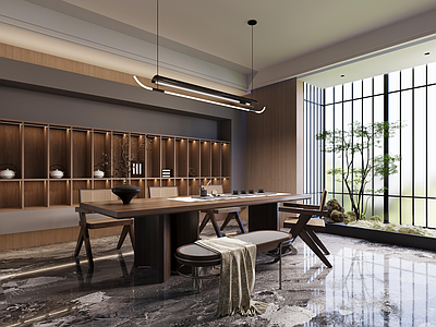 现代轻奢会所 社区会 施工图