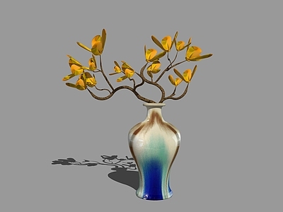 现代花艺 陶瓷花瓶