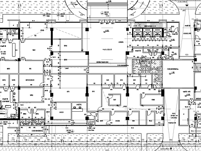 现代其他公共建筑 治安管理中心建筑 施工图