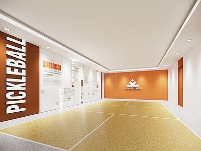 现代其他文化空间 匹克球展厅