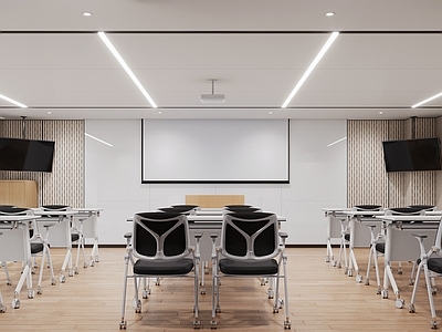 现代教室 教室 培训室