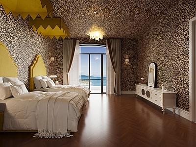 法式家居卧室 法式小孩房 美式小孩房