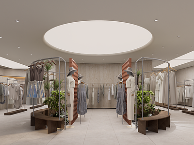 奶油侘寂服装店 服装店 买手店 潮流 网红 女装店