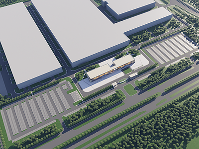 现代其他商业建筑 4S店 汽车中心
