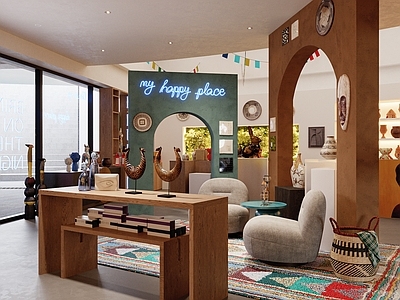 现代简约玩具礼品店 文创店 礼品店