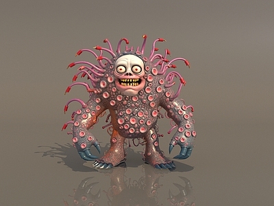 虚拟人物 怪兽 怪物 感染者 疱面恶兽