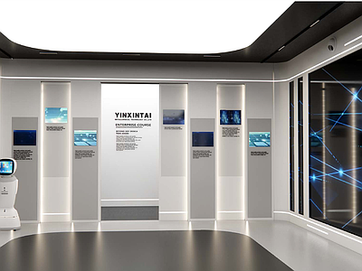 简约现代其他公共空间 展厅 展馆 科技