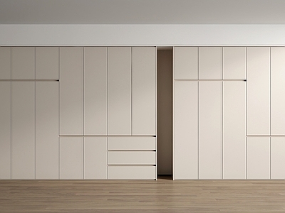 现代衣柜 衣柜 无拉手衣柜 免拉手衣柜 主卧衣柜