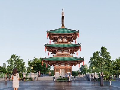 中式古建筑 中式古建筑
