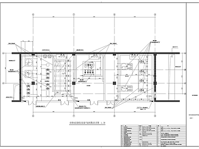 给排水机房 地下车库水泵房详 施工图