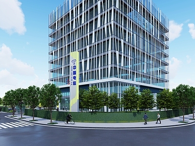 现代景观公园 室外景观