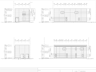 现代商业综合体 建筑立面 医院 牙科诊所 施工图