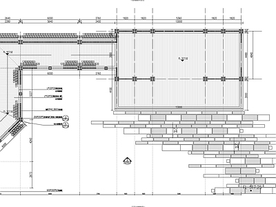 现代廊架 景观廊架详图 风雨连廊 施工图
