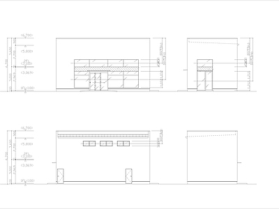现代其他商业建筑 商业建筑 餐饮建筑 售卖亭 施工图
