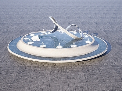 现代其他景观小品 水景 喷泉 雕塑
