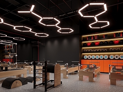 现代瑜伽室 现代普拉提教室