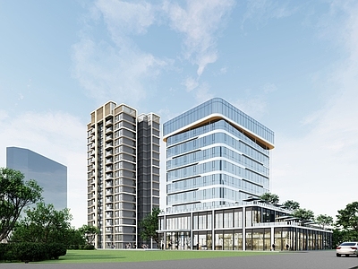 现代酒店建筑 温泉酒店建筑 高层酒店建筑