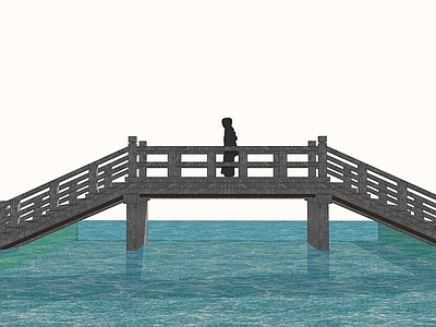中式景观桥 石材景观桥