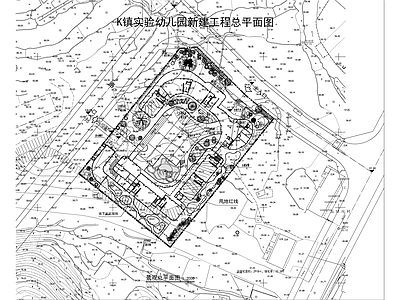 办公景观 室外景观 施工图